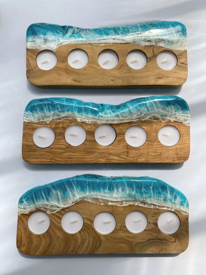 Ocean Tealight Holder - Medium